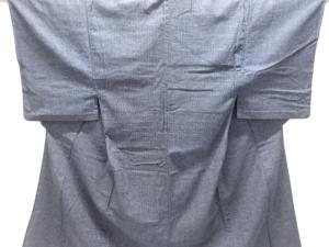 アンティーク　木綿本場久留米亀甲絣　単衣男物着物